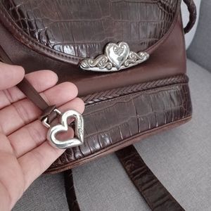 Brighton Brown Leather Small Bucket Bag